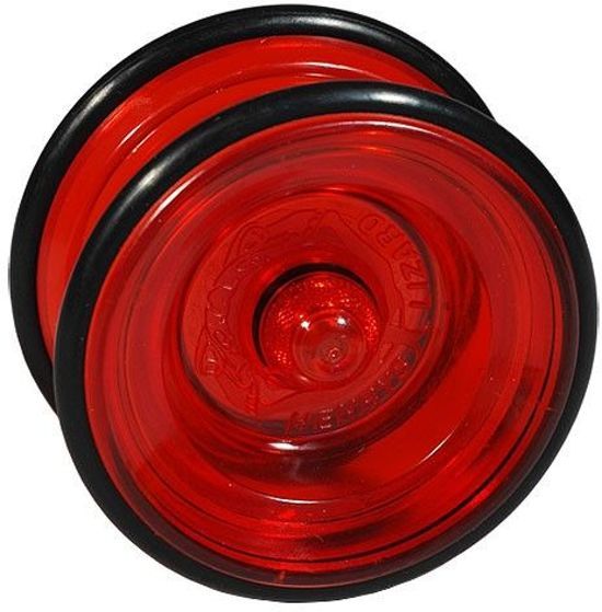 Henrys Yo-Yo Lizard Rood Jojo Yoyo + Handleiding voor tricks