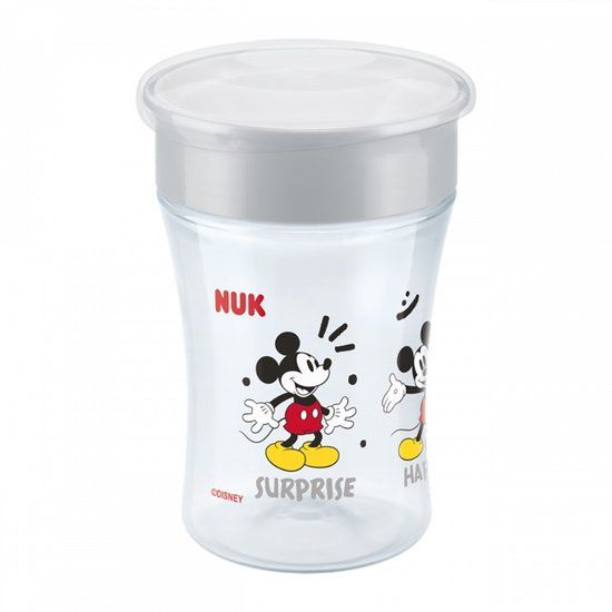 NUK Magic 360° babybeker Mickey Mouse 230ml - beige