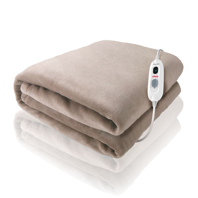 Ufesa Softy Plus Elektrisch Deken - 1 Persoons - Beige - 120W