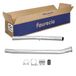 HELLA 8LA 366 007-011 Reparatiepijp, katalysator - Easy2Fit® Kit - tweedelig - Set met montagedelen - voor o.a. PEUGEOT PARTNER MPV
