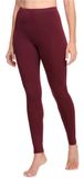 Ladeheid LA-LA40-133-LE Dames Leggings - Sport - Vrijetijdsbroek - Lang - Katoen - Sporbroek - Yogabroek - Wijn - M