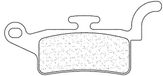 CL Brakes 3098msc Gesinterde Remblokken Zilver