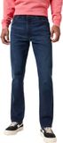 Wrangler Heren Jeans TEXAS SLIM Slim Fit Blauw 48W / 34L Katoen Elastaan