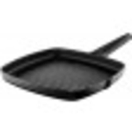 Castey Classic Yellow Line Grillpan met zwart afneembaar handvat 27 cm