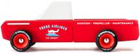 Candylab Americana Longhorn Red houten speelgoedauto