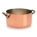 Pentole Agnelli Braadpan met twee handgrepen, inductiebodem 20 cm koperkleurig