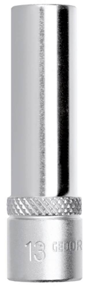 GEDORE red Steeksleutelinzetstuk lang, moeren, 1/2'' 12,5 mm aandrijving, 6-kant, 30 mm breedte, gereedschap, R61003014, staal