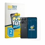 BROTECT - Screenprotector voor Motorola Edge 70 Max (Voor+Camera) - Folie Beschermfolie transparant 2 Stuks