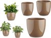 IBERGARDEN Pottenset Bruin Klei (3 Onderdelen)