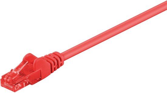 Microconnect Cat6 UTP 15m Rood Netwerkkabel
