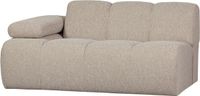 WOOOD Mojo 1,5-Zits Bank Met Arm Links - Bouclé - Beige