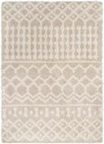 Surya NOUR Geometrisch Beige Hoogpolig Shaggy Tapijt 160x220 cm