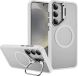 Selected by GSMpunt.nl Samsung Galaxy S24 Plus Hoesje MagSafe Back Cover met Camera Stand Transparant