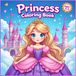 Princess Coloring Book: Adventures for Girls Ages 4-8