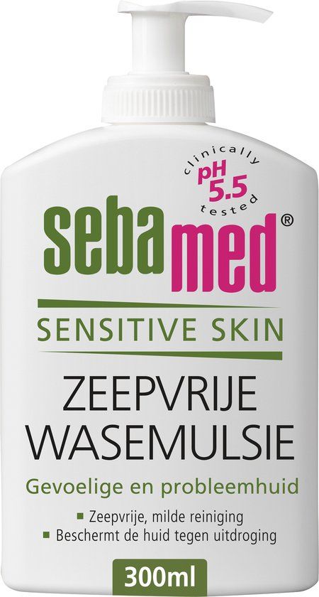 Sebamed Zeepvrije Wasemulsie - 300 ml - Voor Gevoelige Huid