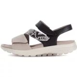Gabor Vrouwelijke velvet sandalen Rollingsoft Foulard Python
