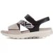 Gabor Vrouwelijke velvet sandalen Rollingsoft Foulard Python