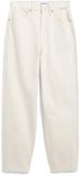 Armedangels Damesjeans Mairaa Mom Hoge Taille W29 X L32 Katoen Ongeverfd