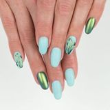 Semilac SemiFlash Chameleon 03 Green Venom - Nagelglitters - Groen