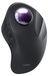 Souris trackball ergonomique - 5 niveaux DPI - Bluetooth et USB - Noir