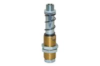 RIEGLER 108543-FS 1418-50 veerstamper, zuigaansluiting G 1/4 AG, veerweg 50,0 mm, 1 stuk