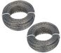 KOTARBAU® Set van 2 kernversterkte grastrimmerdraad 2,7 mm x 15 m (30 m) draadspoel voor bosmaaiers professioneel