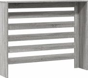 vidaXL Radiatorombouw 104x20x82 cm bewerkt hout grijs sonoma eiken