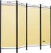 Casaria kamerscherm - Creme - 180 x163cm - Polyester