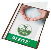 L:Plastic File A4 Front clear brown