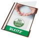 L:Plastic File A4 Front clear brown