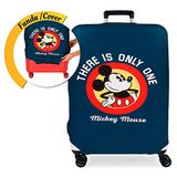 Mickey Koffer Cover, Blauw, XXX, Mickey Medium Case Cover