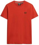 Superdry Essential Logo T-shirt Heren M Oranje