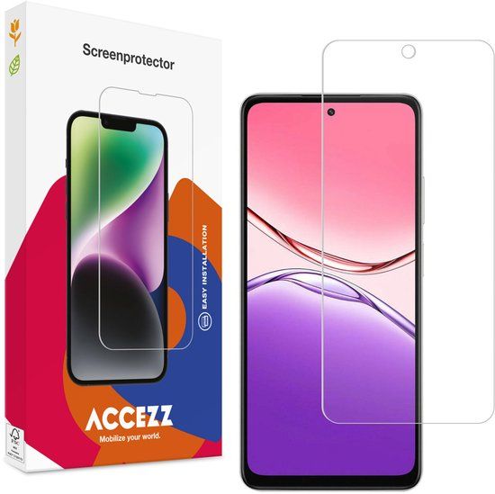 Accezz Screen Protector - Gehard Glas - Geschikt voor Oppo A5 5G