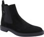 Hugo Boss Calev Chelsea Boots Zwart Suède Heren Maat 45