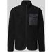 Didriksons Fleece jas 'Peter' grijs / zwart
