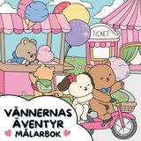 Vännernas Kiwi Publishing Vännernas Äventyr Målarbok