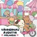 Vännernas Kiwi Publishing Vännernas Äventyr Målarbok