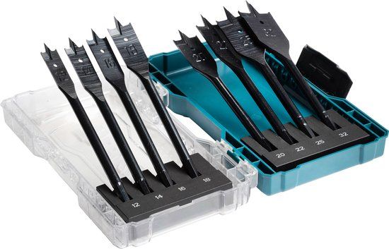 Makita E-08698 Speedborenset - 8-delig - 150 mm - Houtbewerking
