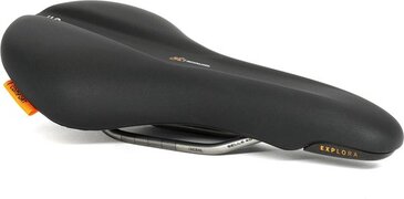 Selle Royal Explora, unisex volwassen zadel, zwart, uniek