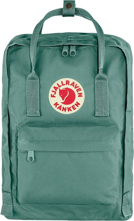 Fjällräven Fjällräven Kånken Laptop 13" Unisex Rugzak - Frost Green