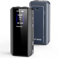 FiiO BTR13 amplificateur casque Bluetooth avec LDAC, aptX Adaptive, aptX HD, AAC (double CS43131 sortie 3,5 mm asymétrique et 4,4 mm symétrique) (bleu)