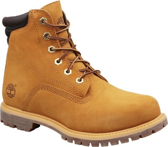 Timberland Waterville 6 In Basic W 8168R, Vrouwen, Geel, Trekkinglaarzen maat: 37.5 EU