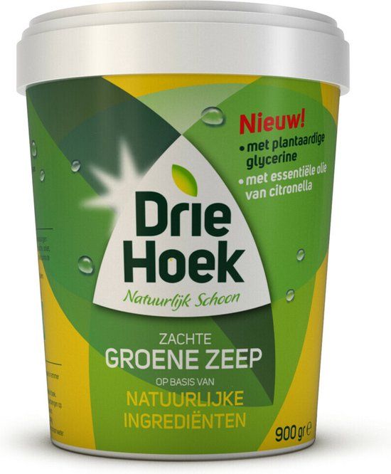 Driehoek Groene Zeep - 900 gr
