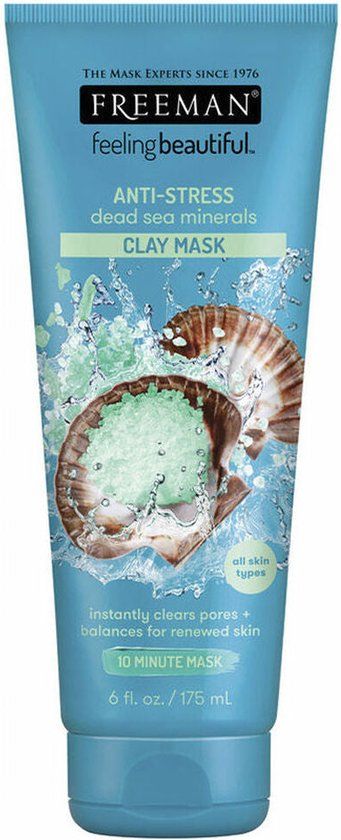 Freeman Anti Stress Facial Mask Dead Sea Minerals - 150ml