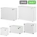 Boîtier étanche industriel N/t 110x75x90 Ip65 gris 2704-00