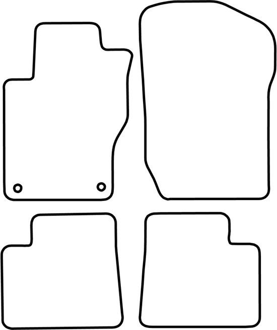 AutoStyle Automatten Mercedes ML W164 2005-2012