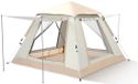 Sans marque Tente de camping - Tente de camping - Pour max. 1 personne - Imperméable - Résistant au soleil - Montage rapide - 210x210x142 cm