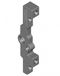 SHIMANO Bosch ABS, type D (MA-F220P/PM/ABS) Schijfremadapter Grey One Size