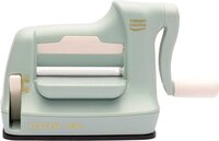 Vaessen Creative Cut Easy Mini - Stans- en Embossingmachine - Mint - 7,5 cm – Incl. Snijmallen en Embossing Folder