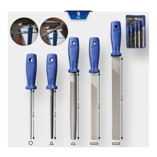 Brilliant Tools Vijlenset, 5-dlg